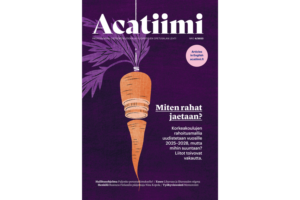 Syyskuun Acatiimissa Pureudutaan Yliopistojen Rahoitukseen Ja 